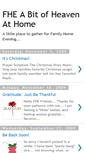 Mobile Screenshot of fheabitofheavenathome.blogspot.com