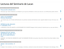 Tablet Screenshot of lecturasdelseminario.blogspot.com