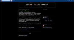 Desktop Screenshot of denny-texastranny.blogspot.com