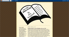 Desktop Screenshot of cogbiblestudy.blogspot.com