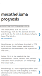 Mobile Screenshot of mesotheliomaprognosis11.blogspot.com