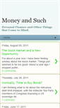 Mobile Screenshot of moneyandsuch.blogspot.com