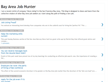 Tablet Screenshot of bayareajobhunter.blogspot.com