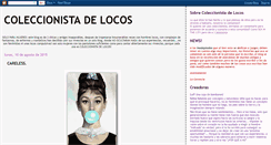 Desktop Screenshot of coleccionistadelocos.blogspot.com