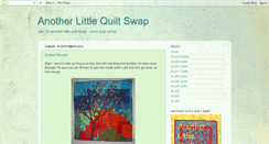 Desktop Screenshot of anotherlittlequiltswap.blogspot.com