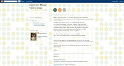 Desktop Screenshot of carnaticvideo.blogspot.com
