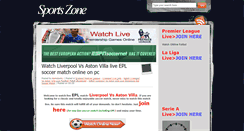 Desktop Screenshot of englandpremierleague-livesoccertv.blogspot.com