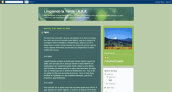 Desktop Screenshot of limpiandolatierra.blogspot.com
