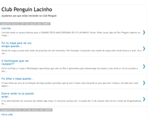 Tablet Screenshot of clubpenguinlacinho.blogspot.com