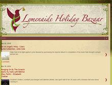 Tablet Screenshot of lymenaideholidaybazaar.blogspot.com