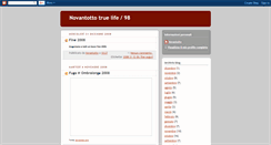 Desktop Screenshot of novantotto.blogspot.com