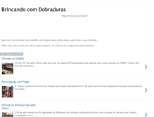 Tablet Screenshot of brincandocomdobraduras.blogspot.com