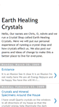 Mobile Screenshot of earthhealingcrystals.blogspot.com