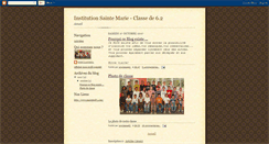 Desktop Screenshot of ismclasse62.blogspot.com