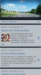 Mobile Screenshot of colegiojorgejuaneducinfantil.blogspot.com