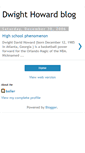 Mobile Screenshot of dwight-howard.blogspot.com