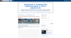 Desktop Screenshot of formacaoarbitragemewppt.blogspot.com