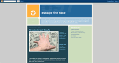 Desktop Screenshot of escapetherace2.blogspot.com