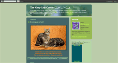 Desktop Screenshot of kitty-cats-corner.blogspot.com