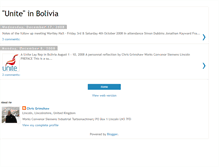 Tablet Screenshot of chrisbolivia.blogspot.com