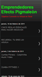 Mobile Screenshot of emprendedoresefectopigmaleon.blogspot.com