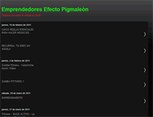 Tablet Screenshot of emprendedoresefectopigmaleon.blogspot.com