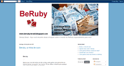 Desktop Screenshot of beruby-brasil.blogspot.com