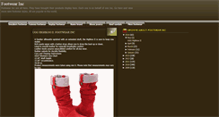 Desktop Screenshot of footwear-inc.blogspot.com