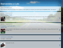 Tablet Screenshot of elblogdelalo2.blogspot.com