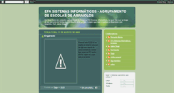 Desktop Screenshot of efasistinformaticaarraiolos.blogspot.com