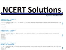 Tablet Screenshot of ncert-solutions.blogspot.com