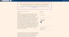 Desktop Screenshot of pc-political-calculations.blogspot.com