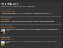 Tablet Screenshot of beardybirder.blogspot.com