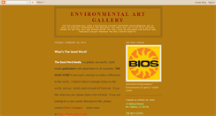 Desktop Screenshot of environmentalartgallery.blogspot.com