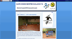 Desktop Screenshot of cafeondesemprefs.blogspot.com