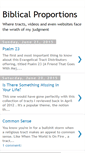 Mobile Screenshot of biblicalproportionsreview.blogspot.com