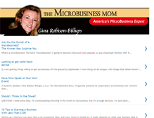 Tablet Screenshot of microbizmom.blogspot.com