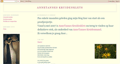 Desktop Screenshot of annetannes.blogspot.com