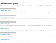 Tablet Screenshot of hro-gebedsgroep.blogspot.com