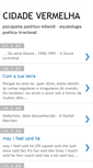 Mobile Screenshot of cidadevermelha.blogspot.com