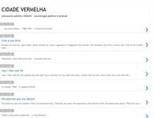 Tablet Screenshot of cidadevermelha.blogspot.com