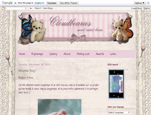 Tablet Screenshot of cloudbearies.blogspot.com