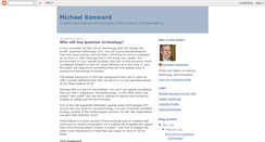 Desktop Screenshot of michaelkenward.blogspot.com