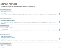 Tablet Screenshot of michaelkenward.blogspot.com