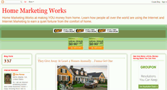 Desktop Screenshot of homemarketingworks.blogspot.com