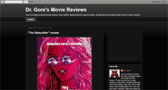 Desktop Screenshot of drgorereviews.blogspot.com