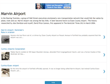 Tablet Screenshot of marvinairport.blogspot.com