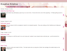Tablet Screenshot of kreativekristina.blogspot.com