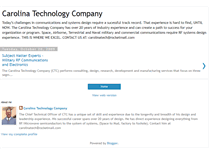 Tablet Screenshot of carolinatech.blogspot.com
