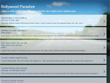 Tablet Screenshot of bollywoodparadize.blogspot.com